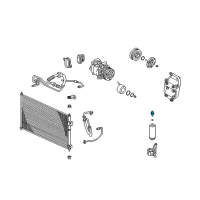 OEM 1998 Acura TL Switch, Air Conditioning (Dual) (Keihin) Diagram - 80440-SW5-A01