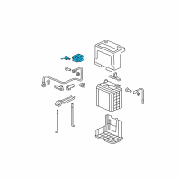 OEM 2008 Honda Fit Box Assembly, Fuse (Battery +) Diagram - 38210-SAD-003