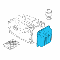 OEM 2003 Dodge Stratus Pan-Transmission Oil Diagram - MD763469