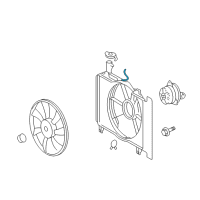 OEM Scion Reservoir Hose Diagram - 16378-37020