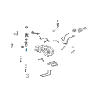 OEM 2009 Lexus LS460 Fuel Pump Assembly W/Filter Diagram - 23220-38030