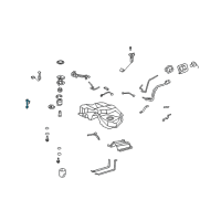 OEM Lexus LS460 Harness, Fuel Pump Diagram - 77785-50021