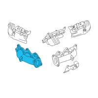 OEM 2005 Buick LaCrosse Manifold Diagram - 12571074