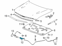 OEM Cadillac Escalade Lock Diagram - 84787836