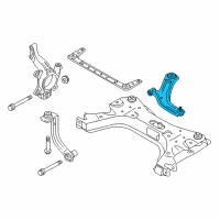 OEM Chevrolet City Express Lower Control Arm Diagram - 19317952