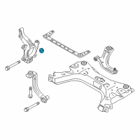 OEM 2017 Chevrolet City Express Knuckle Nut Diagram - 19316146