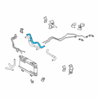 OEM 2001 Lexus LX470 Hose(For Oil Cooler Outlet) Diagram - 32942-60290