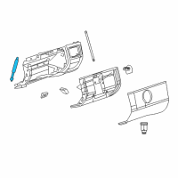 OEM Chrysler Crossfire Gas Prop Diagram - 5099512AA