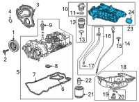 OEM 2022 Buick Encore GX Intake Manifold Diagram - 12688239