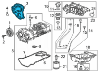 OEM 2022 Buick Encore GX Front Cover Diagram - 12697665