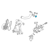 OEM 2015 Honda CR-V O-Ring (37.2X4.25) Diagram - 91314-PR7-A00
