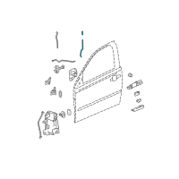 OEM 2005 Chevrolet Malibu Rod Asm-Front Side Door Locking LH *Neutral Diagram - 22729969