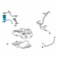 OEM 2014 Buick LaCrosse Fuel Pump Diagram - 13518163