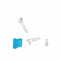 OEM Toyota Tundra ECM Diagram - 89661-0CK11