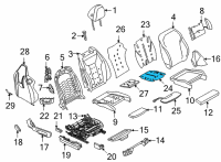 OEM 2021 BMW 430i HEATING ELEMENT, SPORTS SEAT Diagram - 52-10-8-076-565