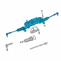 OEM 2021 Jeep Cherokee GEAR-RACK AND PINION Diagram - 68284077AJ