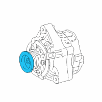 OEM 2001 Toyota Camry Pulley Diagram - 27411-0A050
