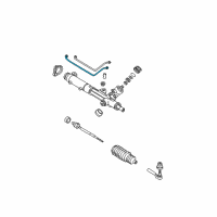 OEM 1997 Chevrolet Camaro Pipe Asm, Steering Gear(Long) Diagram - 26019447