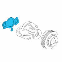 OEM 2002 Ford Thunderbird Gasket Diagram - 2W9Z-8507-CA