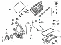 OEM Ram 1500 Indicator-Engine Oil Level Diagram - 53011385AC