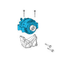 OEM 2001 Ford Explorer Sport Trac Alternator Diagram - 4U2Z-10V346-CXRM