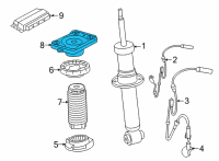 OEM 2020 BMW X5 GUIDE SUPPORT Diagram - 33-50-8-092-148