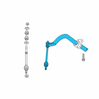 OEM Dodge Ram 1500 Bar-Front Diagram - 55366394AB