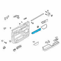 OEM Lincoln Trim Molding Diagram - JL7Z-78239A00-FC