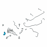 OEM Ford Escape Washer Pump Diagram - JX7Z-17664-A