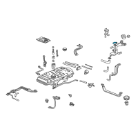 OEM 1999 Honda Odyssey Tube, Filler Neck Diagram - 17651-S0X-A02