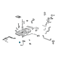 OEM 2002 Acura CL Damper Assembly, Pulsation Diagram - 16680-PCX-003