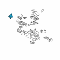 OEM 2011 Lexus RX350 Housing Sub-Assy, Position Indicator (For Floor Shift) Diagram - 35907-48130-E0