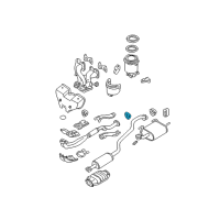 OEM 2001 Nissan Xterra Gasket-Exhaust Diagram - 20692-8B410