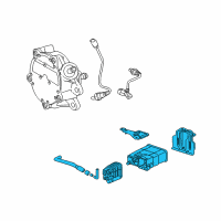 OEM Toyota Corolla iM Vapor Canister Diagram - 77740-12750