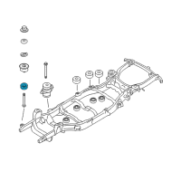 OEM Ford Absorber Diagram - 6L2Z-1000155-AA