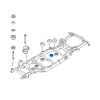 OEM Ford Explorer Absorber Diagram - 6L2Z-1000155-CA