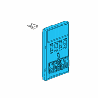 OEM Toyota GR Supra Fuse Box Diagram - 89220-WAA24