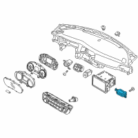 OEM Kia Switch Assembly-Trunk Lid Diagram - 93750D4500WK