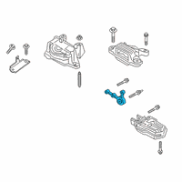 OEM Lincoln Corsair Engine Mount Diagram - LX6Z6E042B