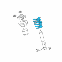 OEM 2010 Ford Expedition Coil Spring Diagram - 9L1Z-5310-M