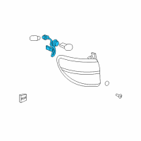 OEM Saturn Socket & Wire Diagram - 15815488