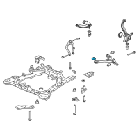 OEM 2007 Acura TSX Bush, Front Compliance Diagram - 51391-SDB-A01