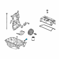 OEM 2017 Acura ILX Pan Assembly, Oil Diagram - 11200-5LA-A00