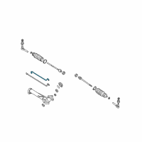 OEM 2003 Chevrolet Malibu Pipe Asm, Steering Gear(Long) Diagram - 26053451