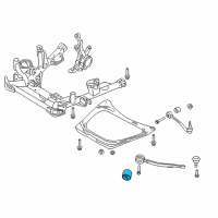 OEM 2006 BMW X5 Rubber Mounting For Pull Rod Diagram - 31-12-6-769-715