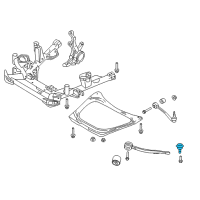 OEM 2000 BMW X5 Wheel Suspension Joint Diagram - 31-12-6-756-491