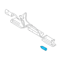 OEM 2017 Kia Optima Bulb Diagram - 1864505009L