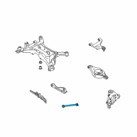 OEM 2006 Infiniti FX35 Link Complete-Radius Rod Diagram - 55110-CG000