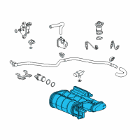 OEM Honda Pilot Set, Canister Assembly Diagram - 17011-TG7-A11