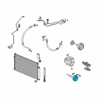 OEM 2014 Acura TL Stator Set Diagram - 38924-R70-A01